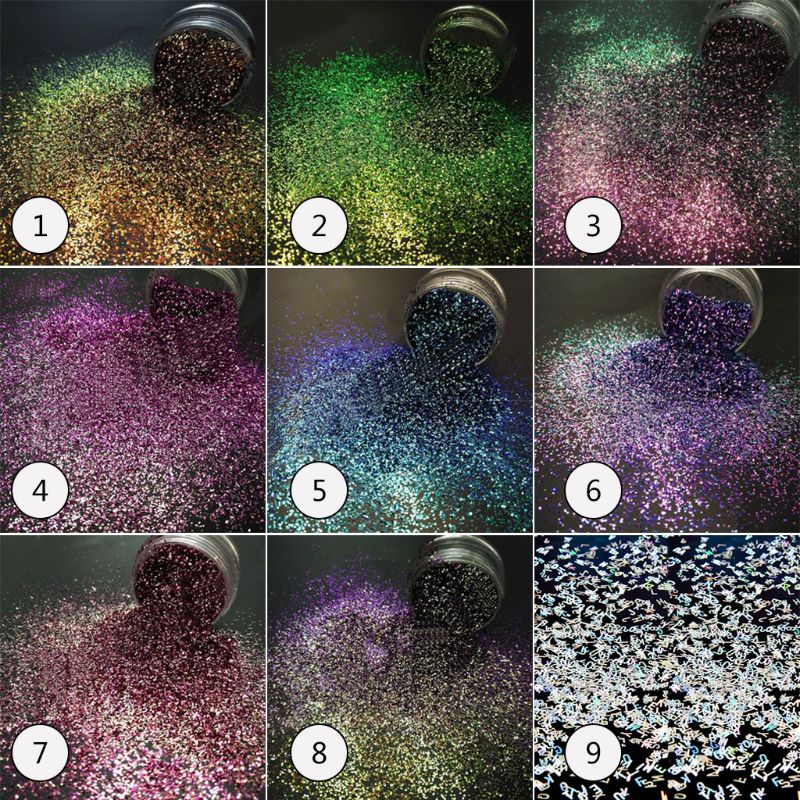 Flgo Bột Lấp Lánh Resin Epoxy UV Pha Lê Hình Heo Lấp Lánh
