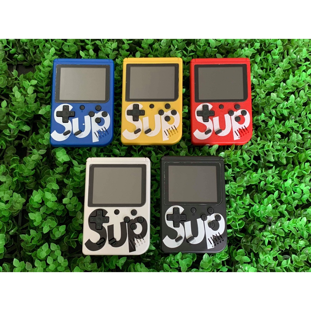 Máy chơi game cầm tay 400 trò - Máy chơi game SUP G1 Plus 400 In 1 Tặng kèm tay cầm - Bảo hành 12 tháng