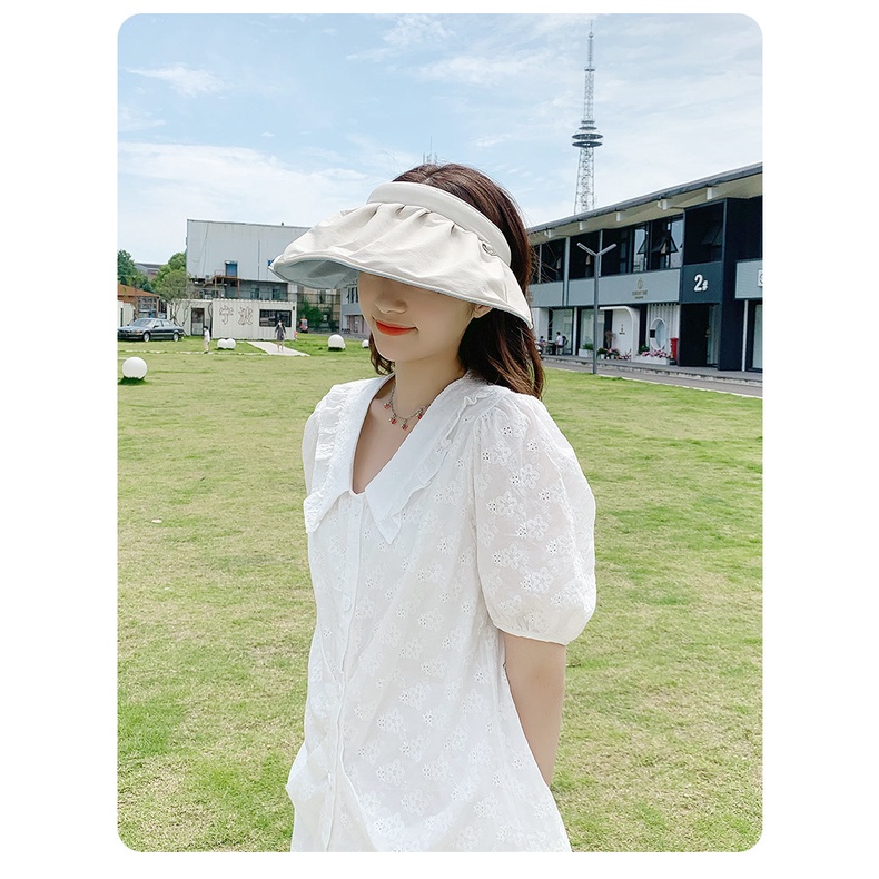 Nón Lưỡi Trai Hở Chóp Che Nắng Chống Tia Cực Tím Thời Trang Mùa Hè