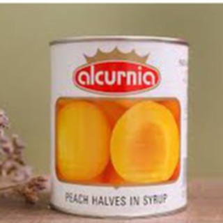 Đào ngâm Alcurnia hộp 850 g