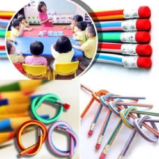 Bút chì uốn cong siêu dẻo dễ thương cho bé