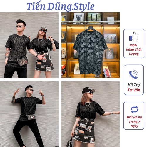 Áo Phông Fendi Cao Cấp, Áo Phông Nam Nữ Fendi Cao Cấp