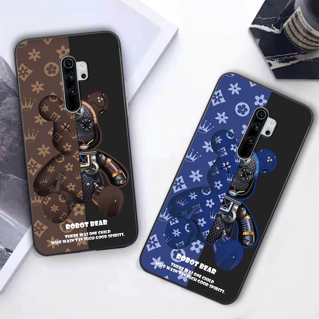 Ốp lưng Xiaomi Redmi Note 8 Pro gấu, thời trang, cao cấp - RẺ BỀN ĐẸP