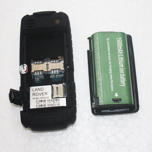 ĐIỆN THOẠI LAND ROVER A8+ 2SIM 2 SÓNG, PIN 15000Mah đến 18000MAH