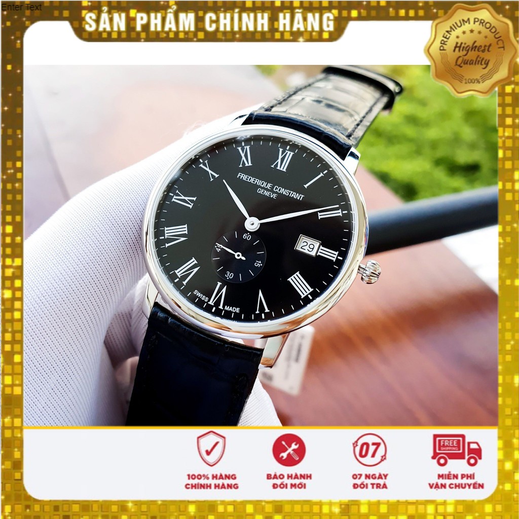 Đồng hồ nam chính hãng Frederique Constant FC-245BR5S6 - Máy Quartz pin Thụy Sĩ - Kính Sapphire