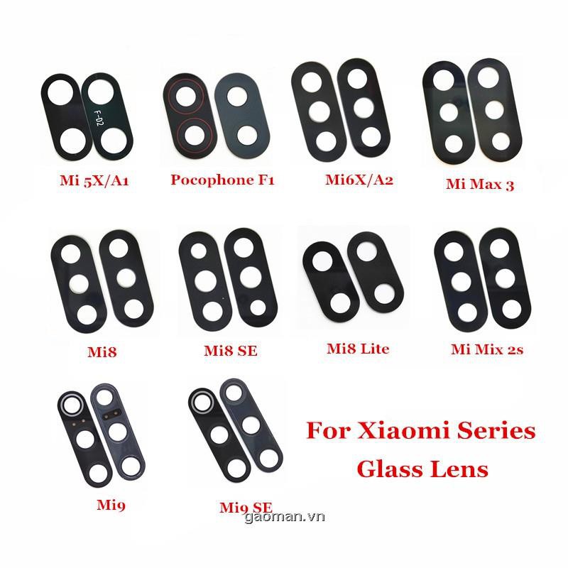 Miếng Dán Bảo Vệ Camera Sau Cho Xiaomi Mi Mi5X Mi6X A1 A2 Mi8 Mi9 Se Lite Max 3 Mix 2s Pocophone F1