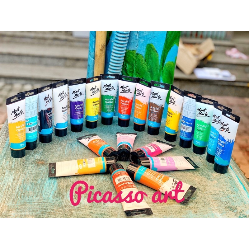 Màu Acrylic MONT MARTE Tuýp