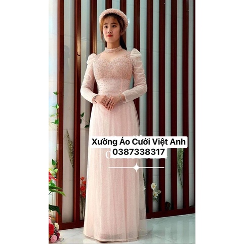 Bộ áo dài cô dâu