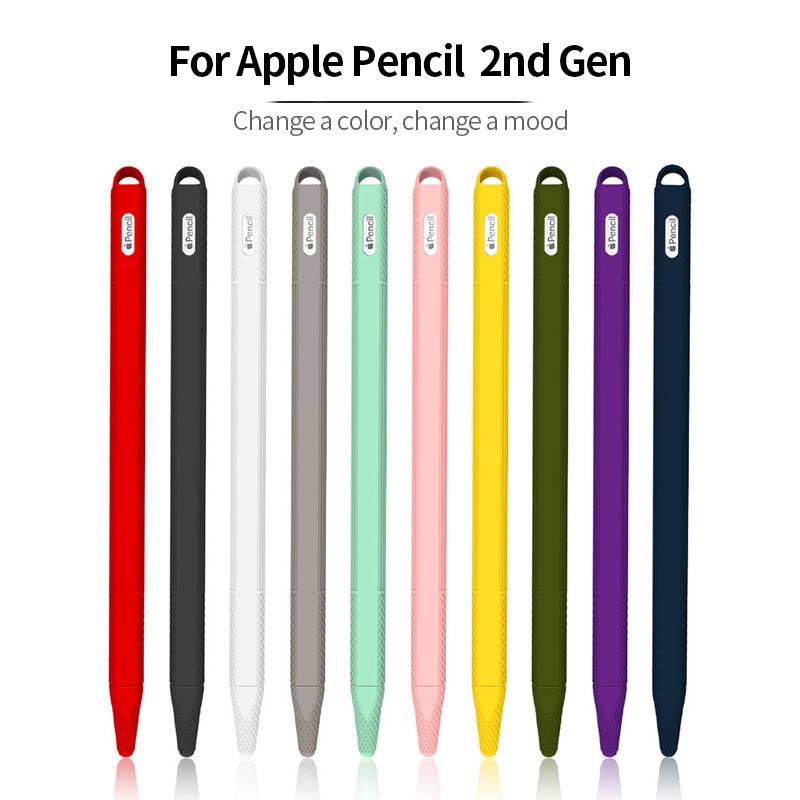 Dllencase Vỏ bảo vệ chất liệu silicon mềm cho bút cảm ứng for ipad Pencil thế hệ 2