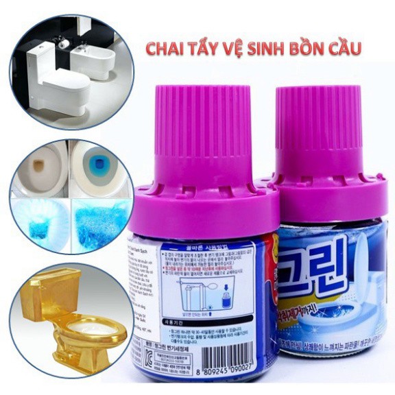 Lọ thả bồn cầu hàn quốc diệt sạch vi khuẩn và tỏa hương thơm