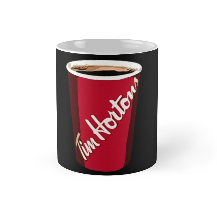 Cốc sứ in hình -Cup -MS1346 Tim Horton