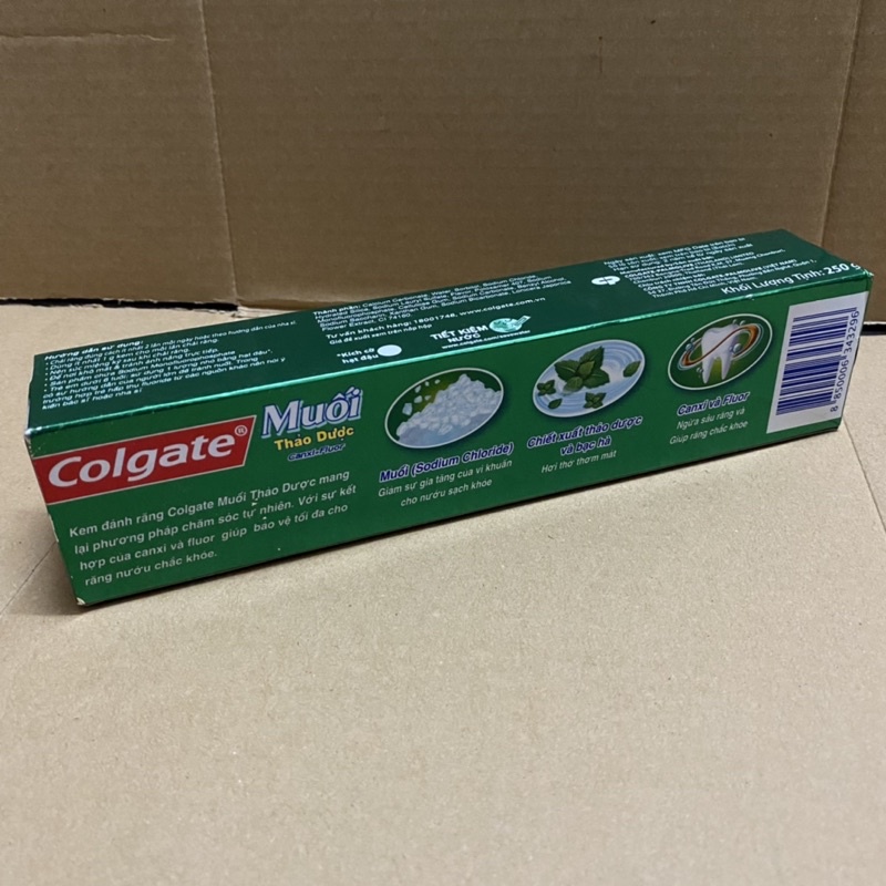 [250g][Muối Thảo Dược ]Hộp Kem Đánh Răng Colgate