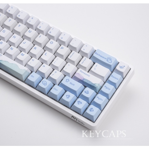 Bộ Keycap Màu xanh rgb hàng cao cấp