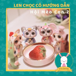 [Len chọc có hướng dẫn] BỘ KIT HỘI MÈO CON 2