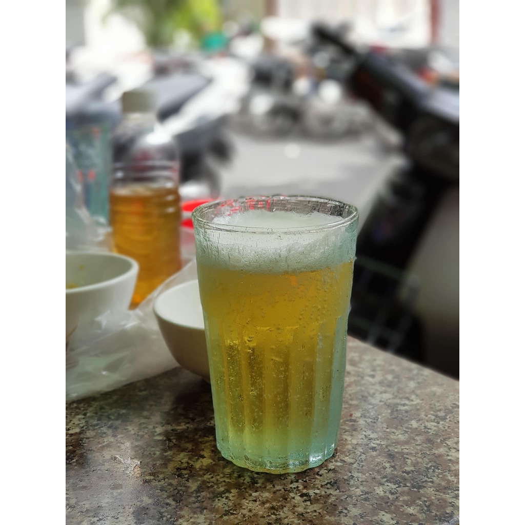 Cốc thủy tinh bia hơi Hà Nội dung tích 330ml, Hàng loại 1