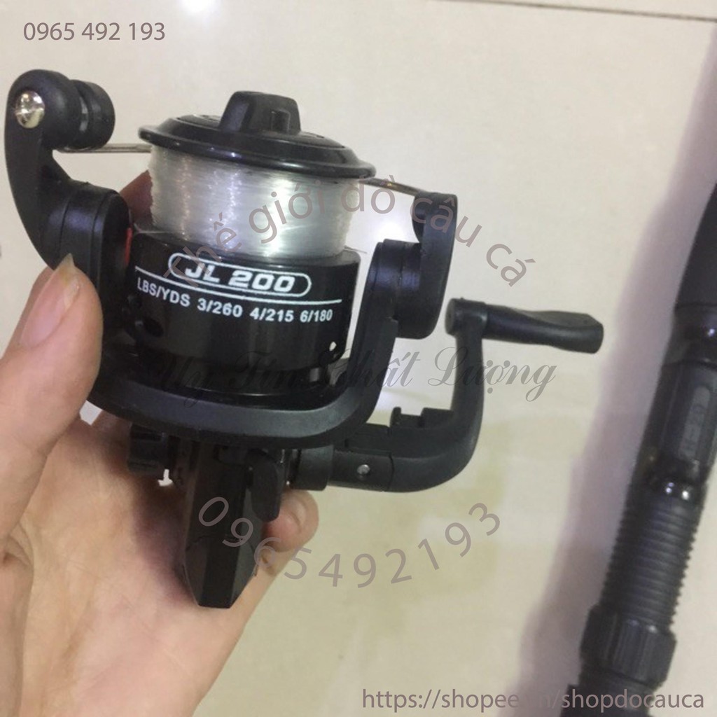 BỘ cần câu rút 2,7 m cùng phụ kiện ( rẻ vô địch )