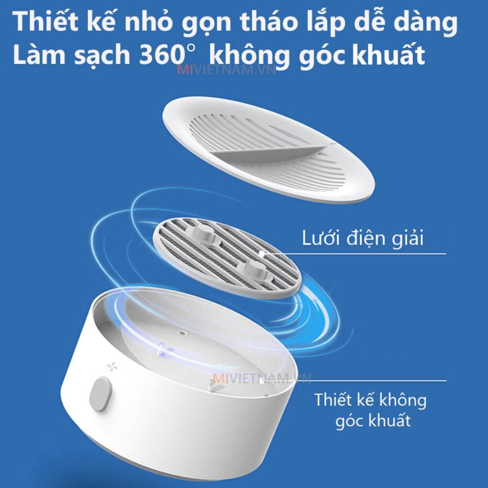 Máy Khử Độc Thực Phẩm Xiaoda , Khử Trùng tiệt khuẩn Thực Phẩm Loại Bỏ Thuốc Trừ Sâu , Khử 99.9% Vi Khuẩn Gây Hại