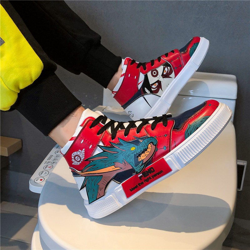 Stylish Naruto printed sneakers for men | BigBuy360 - bigbuy360.vn