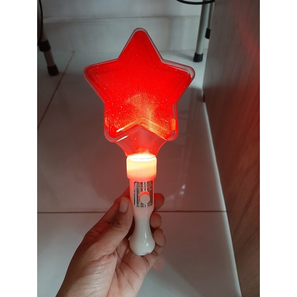 Đèn led nhựa 26cm, đèn led cầm tay, đèn led ngôi sao
