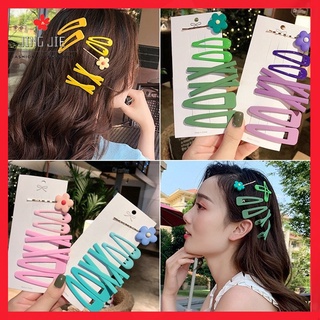 7 Pieces / Set of Cute Colorful Butterfly Flower Hair Clips