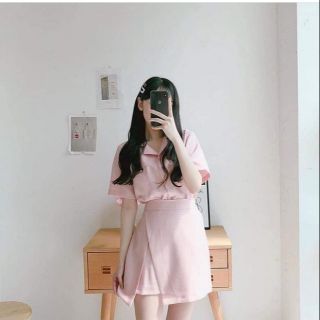 Set váy hồng