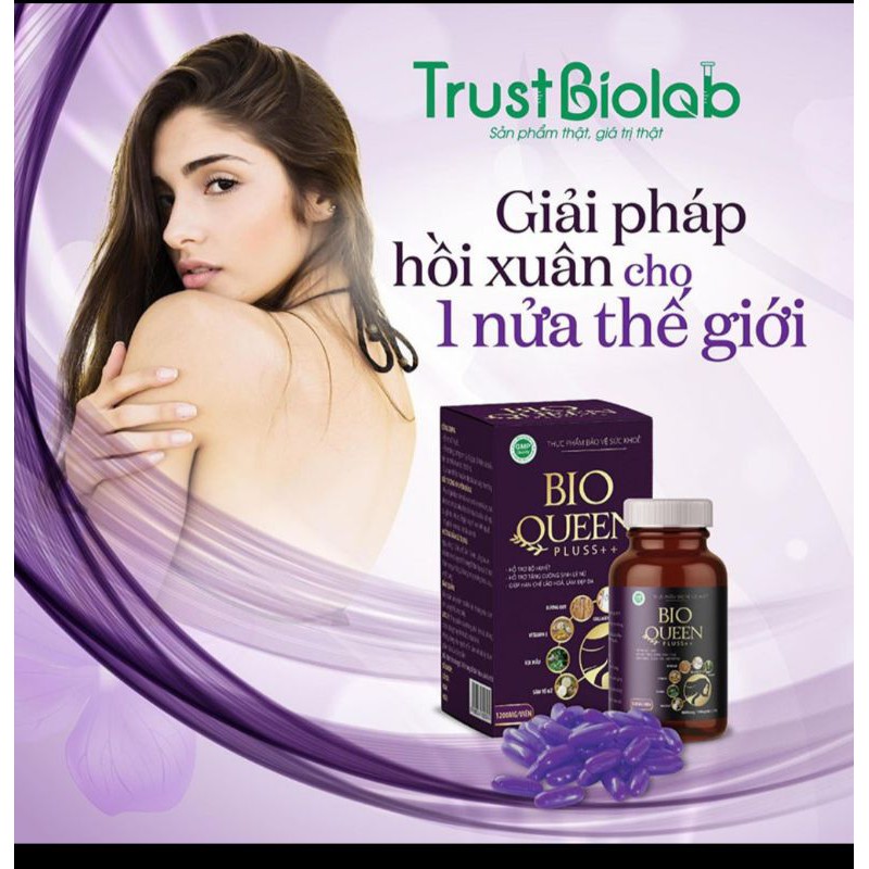 [Tặng kèm QUÀ] BIOQUEEN - TĂNG CƯỜNG NỘI TIẾT TỐ, CHỐNG LÃO HÓA