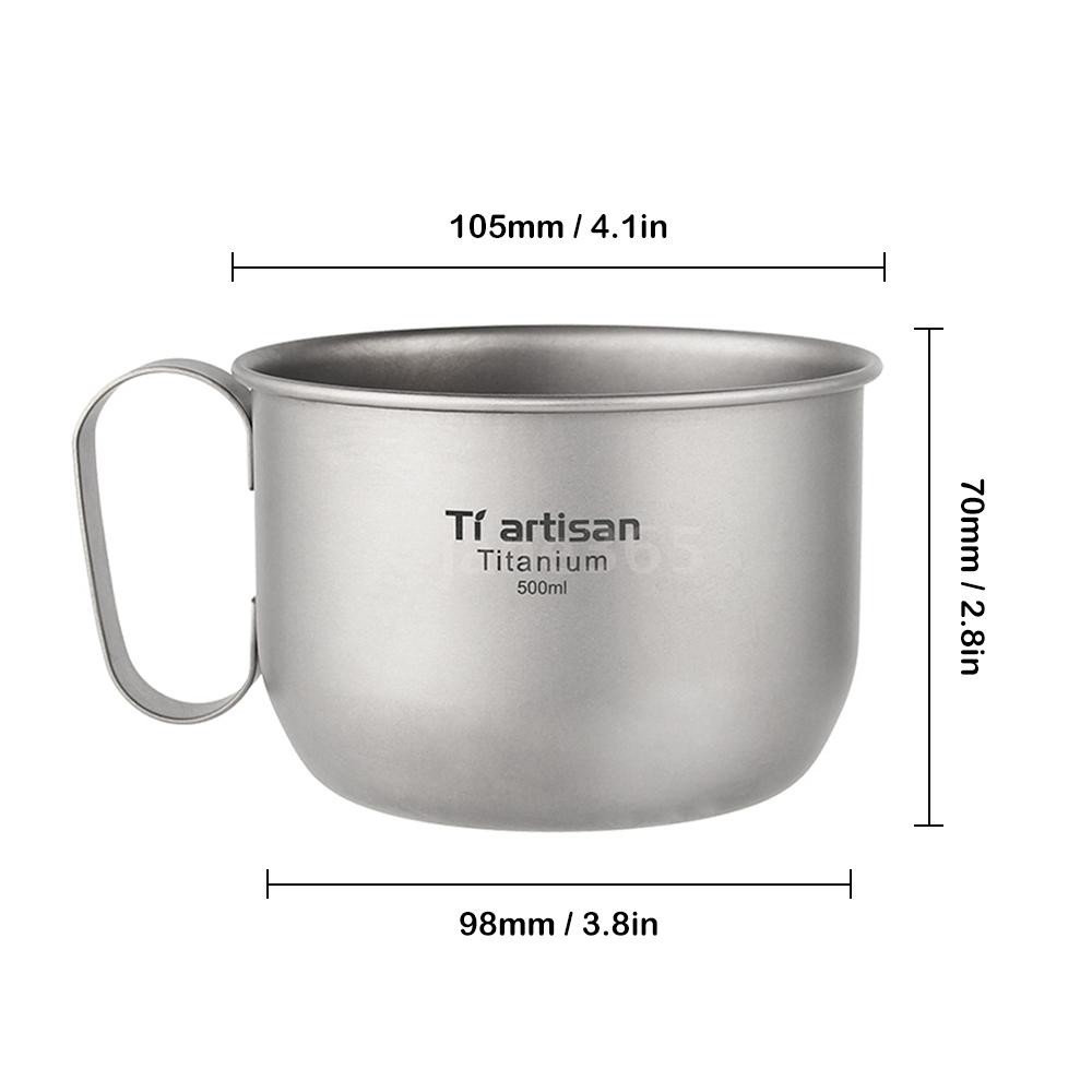 Cốc Nước Titanium 500ml