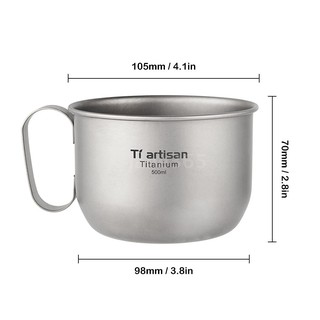 Cốc Nước Titanium 500ml