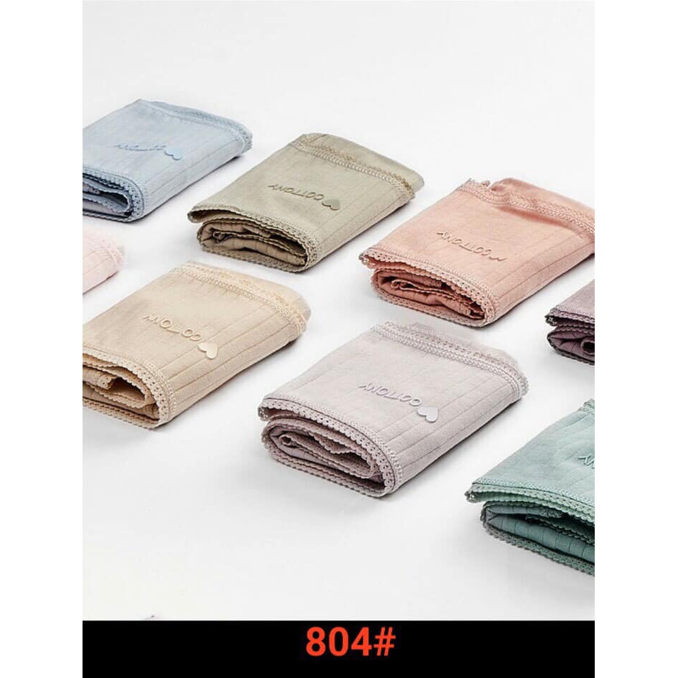 Set 10 quần lót Cottony viền ren