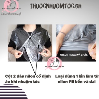 Áo choàng dùng khi nhuộm tóc thuocnhuomtoc.gh