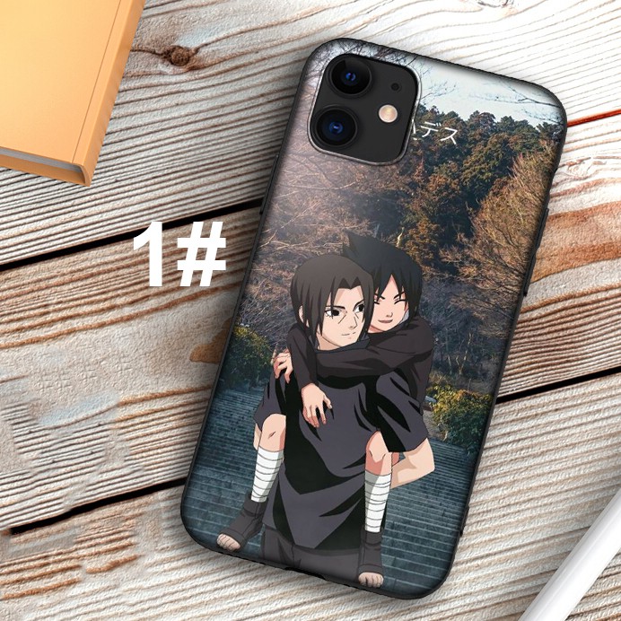 Ốp điện thoại mềm in hình Uchiha Itachi Naruto SH191 cho iPhone XR X Xs Max 6+ 6s+ 7+ 8+ 6 6s 7 8 Plus 5 5s SE 2020