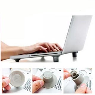 Bộ 4 nút silicon kê chân laptop chống nóng, tản nhiệt Cool Feet, nút cách nhiệt máy tính, giá đỡ laptop khogiasi247