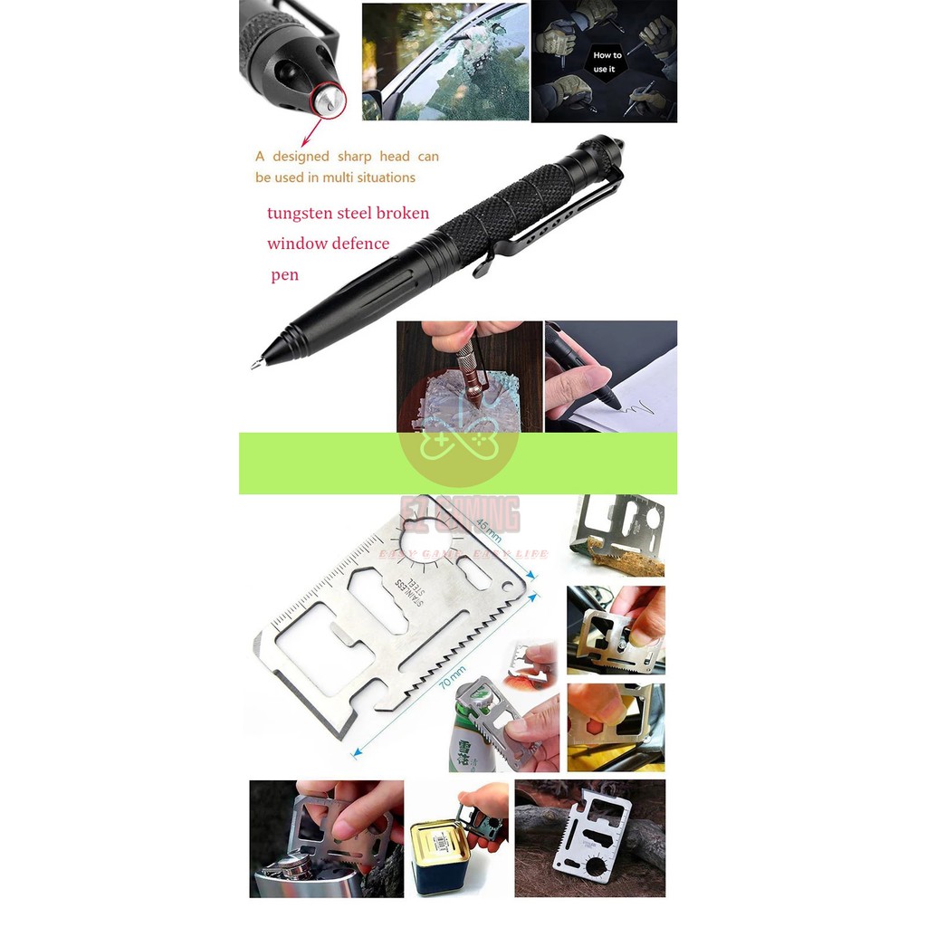 Hộp Sinh Tồn SOS – 9 Món Phụ kiện Phượt Thủ Tiện Lợi Cực Ngầu | BigBuy360 - bigbuy360.vn
