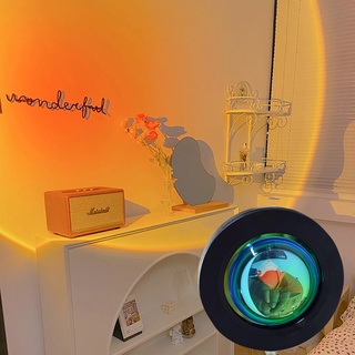 Đèn chiếu hoàng hôn bóng led trang trí / chụp ảnh / quay video / livestream / tiktok hiệu ứng rất đẹp