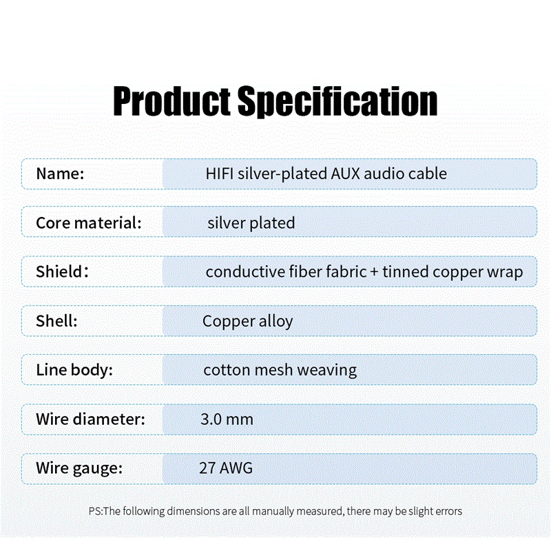 Dây Cáp Âm Thanh Nối Dài Jack Cắm 3.5MM Cho Loa / Laptop / Xe Hơi