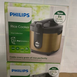 Nồi cơm điện nắp gài philip HD3132 mới chính hãng