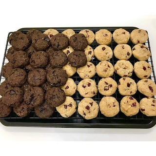 Chewy cookies - cookies mềm ăn kiêng không đường 2 vị hạnh nhân dừa và chocolate