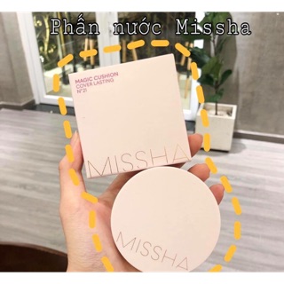Phấn nước Missha Magic Cushion Cover Lasting SPF 50+