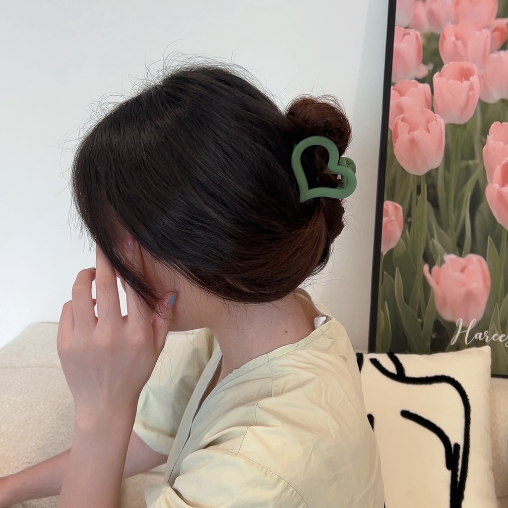 Kẹp Tóc Cá Mập Lớn Phong Cách Hàn Quốc