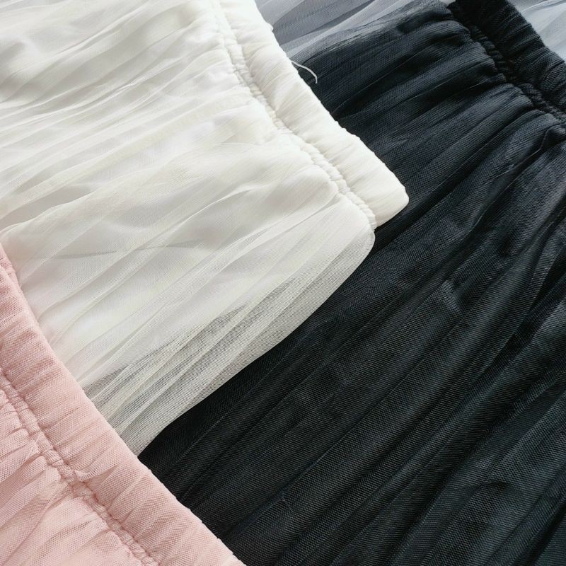 [Mã FAGREEN55 giảm 10% tối đa 30K đơn 99K] CHÂN VÁY LƯỚI CÔNG CHÚA DẬP LY | BigBuy360 - bigbuy360.vn