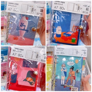 SỔ 3, 6 CÒNG SIZE A5, A6,A7 DAISO HÀN QUỐC