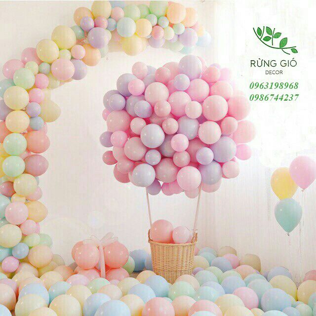 10 bóng màu đặc biệt pastel