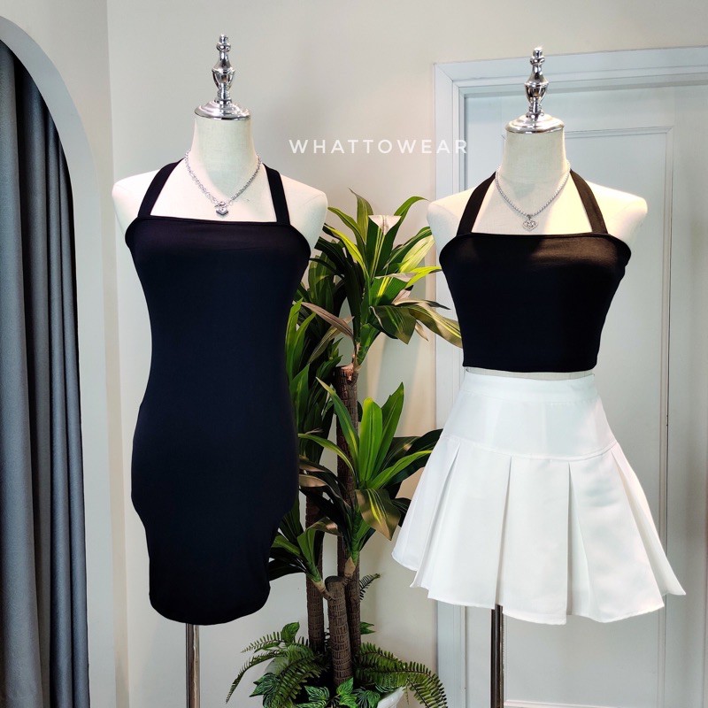 [Mã FAGREEN245 giảm 10% tối đa 30K đơn 99K] Áo yếm croptop - HALTER | BigBuy360 - bigbuy360.vn