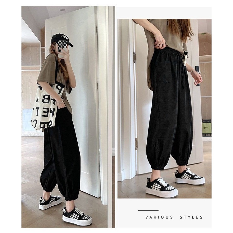 Quần Dài Ống Rộng Họa Tiết Cà Rốt Thời Trang Cho Nữ