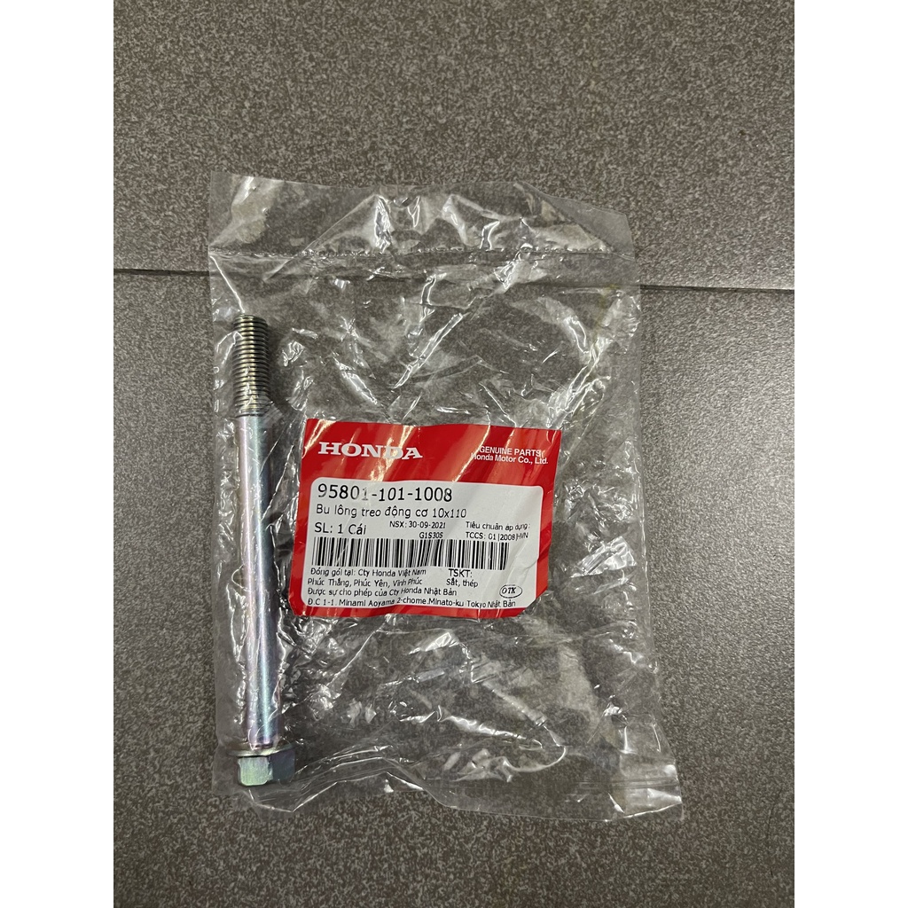 ốc treo máy tất cả xe future 125 hàng chính hãng 958011011008