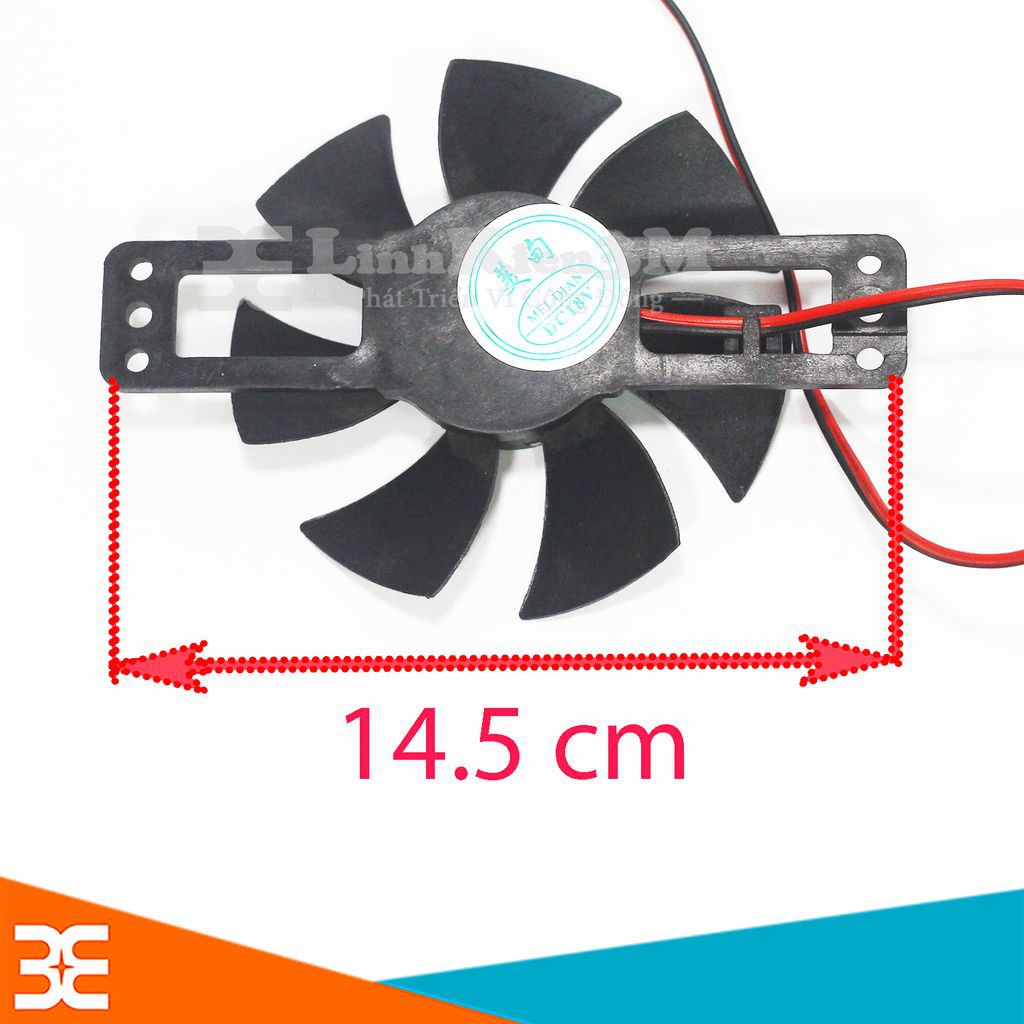Quạt Bếp Hồng Ngoại 18VDC- BH 1 tháng
