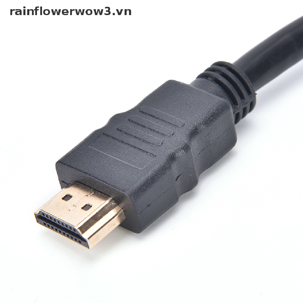 Cáp ChuyểN ĐổI Hdmi 1080P Sang 2 CổNg Âm 1 Sang 2