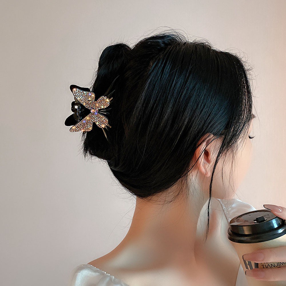 Kẹp Tóc Càng Cua Acrylic Nhiều Màu Sắc Phong Cách Hàn Quốc Đơn Giản Cho Nữ