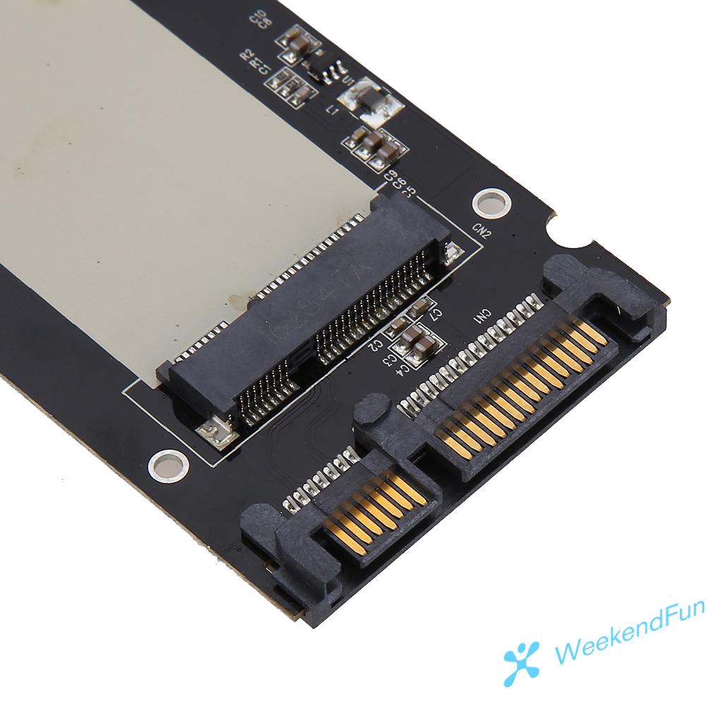 Card chuyển đổi MSATA SSD sang SATA 2.5 Inch chuyên dụng cho máy tính