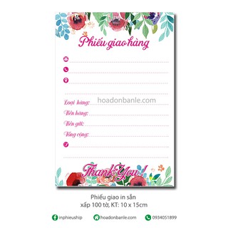 Phiêu ship siêu cute 100 tờ